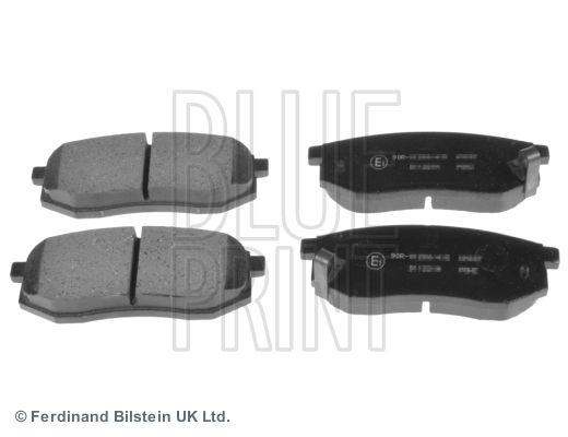 BLUE PRINT Piduriklotsi komplekt,ketaspidur ADG042104